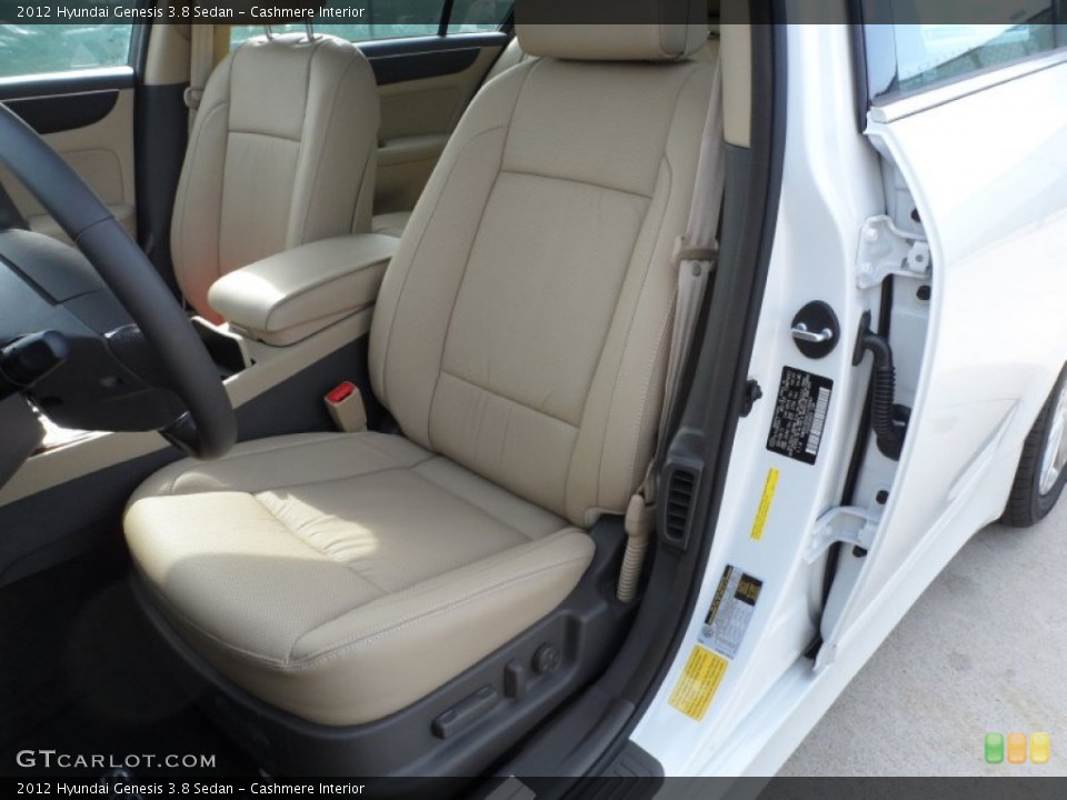 Cashmere Interior Photo for the 2012 Hyundai Genesis 3.8 Sedan #56223926