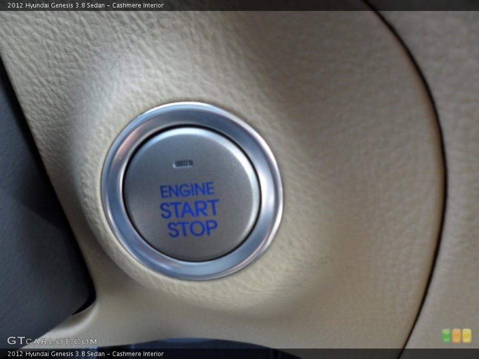Cashmere Interior Controls for the 2012 Hyundai Genesis 3.8 Sedan #56223971