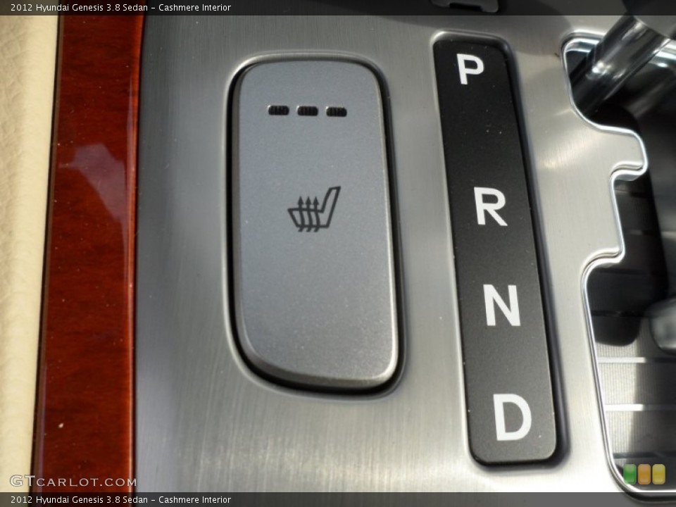 Cashmere Interior Controls for the 2012 Hyundai Genesis 3.8 Sedan #56223983
