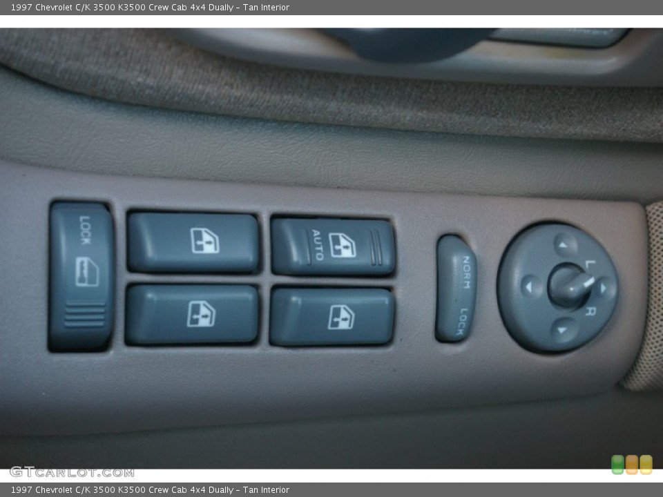 Tan Interior Controls for the 1997 Chevrolet C/K 3500 K3500 Crew Cab 4x4 Dually #56227802