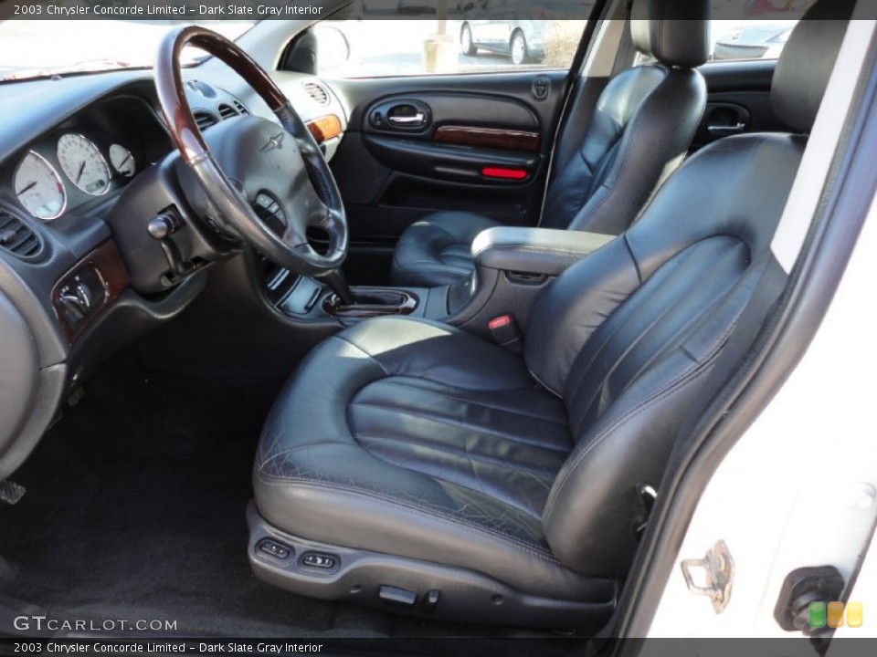 Dark Slate Gray Interior Photo for the 2003 Chrysler Concorde Limited #56229635