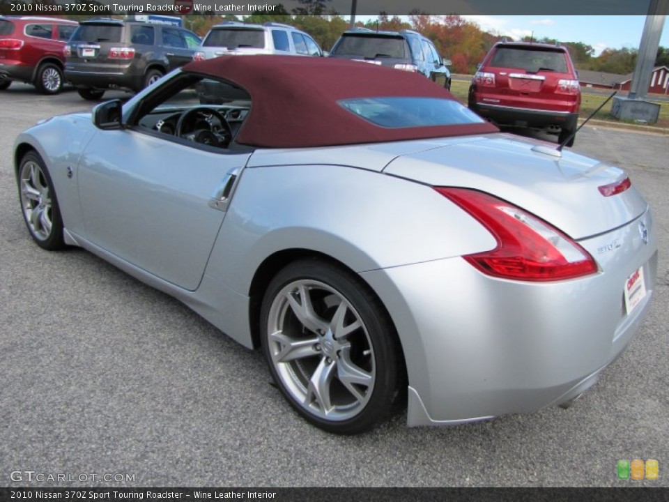 Wine Leather Interior Photo for the 2010 Nissan 370Z Sport Touring Roadster #56232683