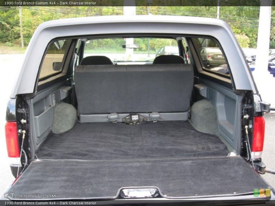 Dark Charcoal Interior Trunk for the 1990 Ford Bronco Custom 4x4 #56232824