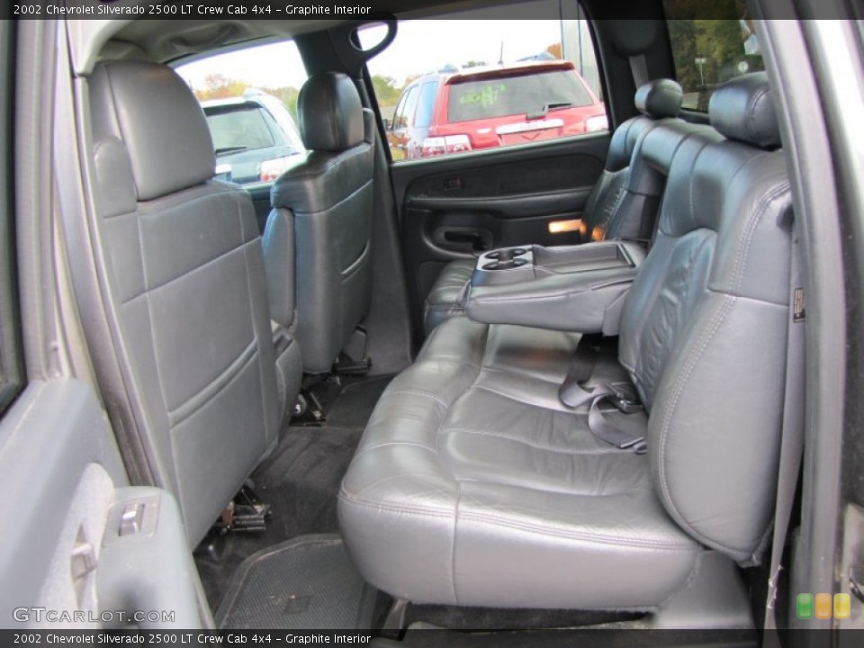 Graphite Interior Photo for the 2002 Chevrolet Silverado 2500 LT Crew Cab 4x4 #56233820