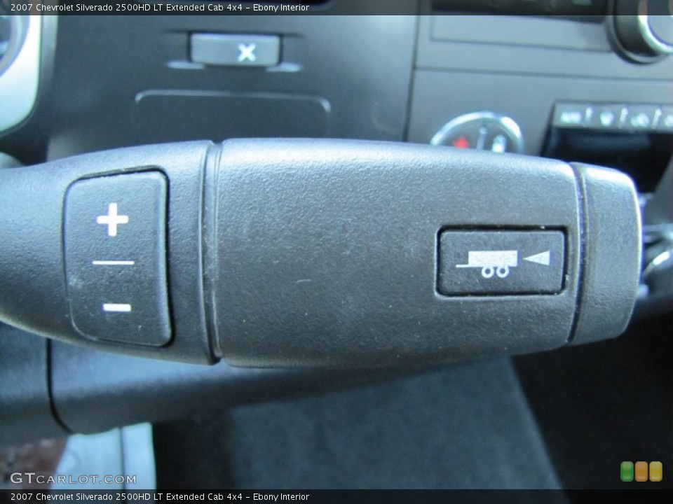 Ebony Interior Transmission for the 2007 Chevrolet Silverado 2500HD LT Extended Cab 4x4 #56234012
