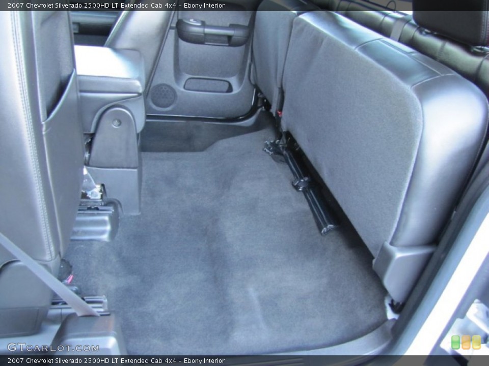 Ebony Interior Photo for the 2007 Chevrolet Silverado 2500HD LT Extended Cab 4x4 #56234105
