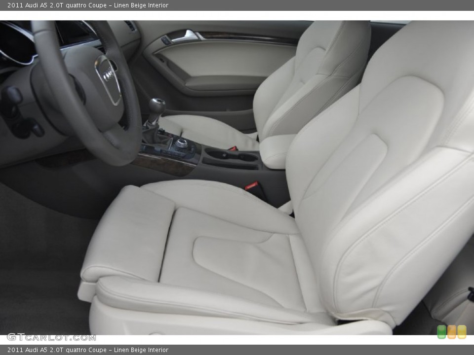 Linen Beige Interior Photo for the 2011 Audi A5 2.0T quattro Coupe #56234582