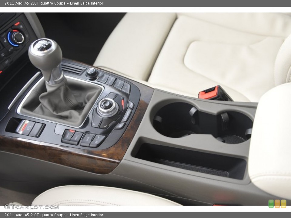 Linen Beige Interior Transmission for the 2011 Audi A5 2.0T quattro Coupe #56234600