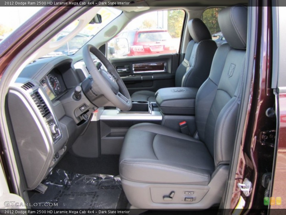 Dark Slate Interior Photo for the 2012 Dodge Ram 2500 HD Laramie Mega Cab 4x4 #56234750