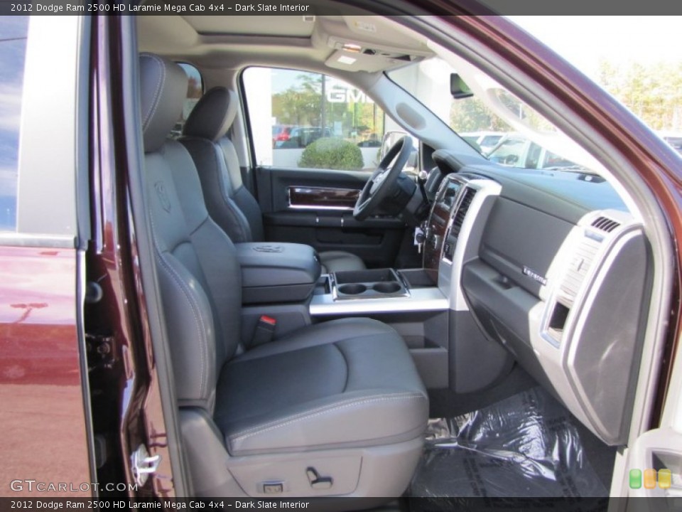 Dark Slate Interior Photo for the 2012 Dodge Ram 2500 HD Laramie Mega Cab 4x4 #56234770