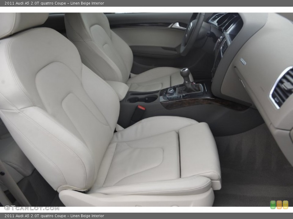 Linen Beige Interior Photo for the 2011 Audi A5 2.0T quattro Coupe #56234846