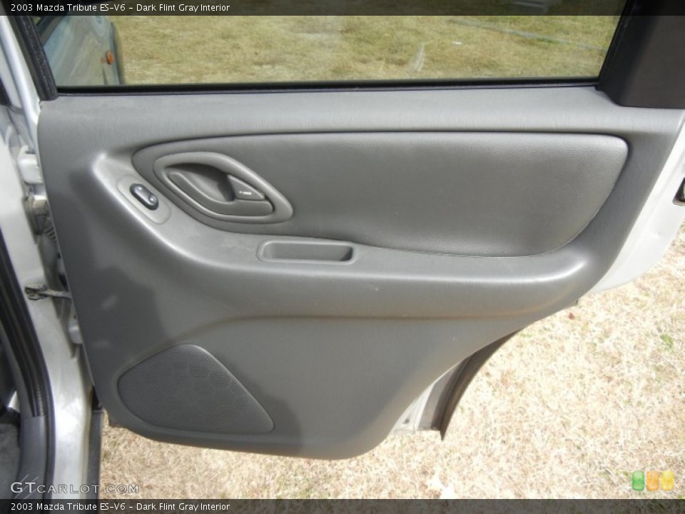 Dark Flint Gray Interior Door Panel for the 2003 Mazda Tribute ES-V6 #56235902