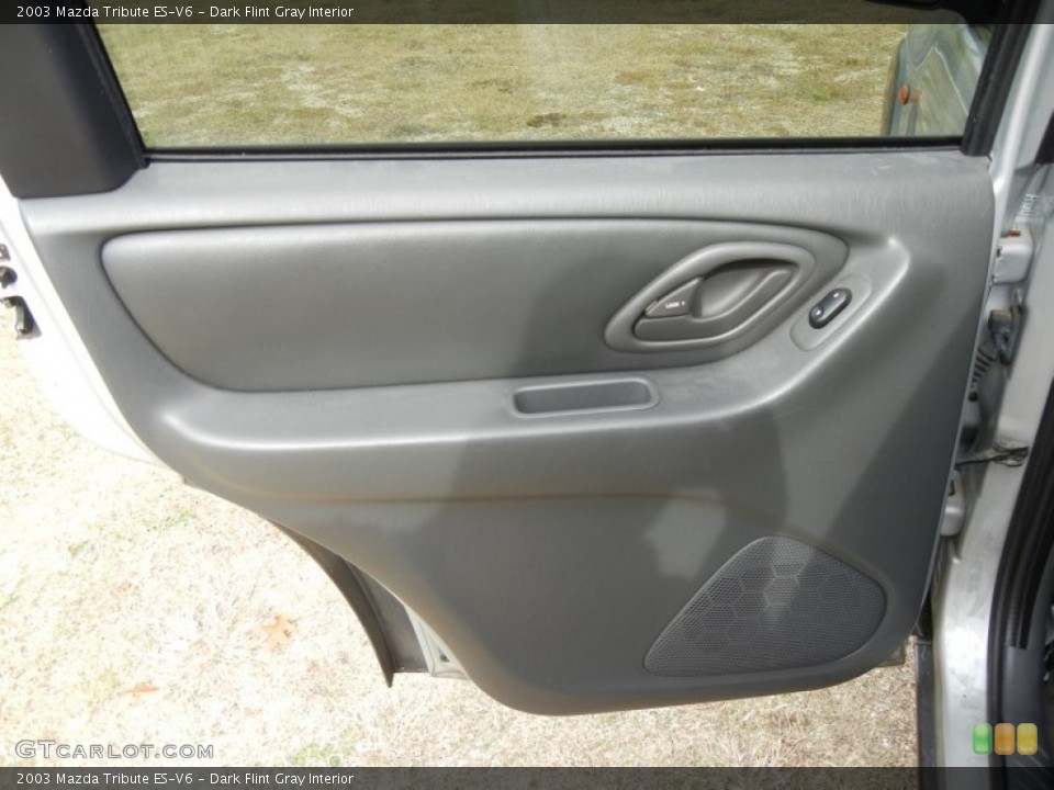 Dark Flint Gray Interior Door Panel for the 2003 Mazda Tribute ES-V6 #56235920