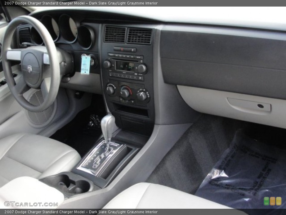 Dark Slate Gray/Light Graystone Interior Dashboard for the 2007 Dodge Charger  #56236376