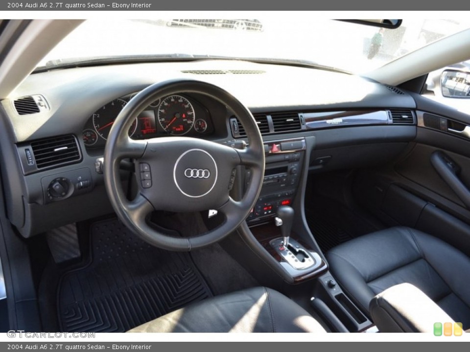 Ebony Interior Dashboard for the 2004 Audi A6 2.7T quattro Sedan #56237897