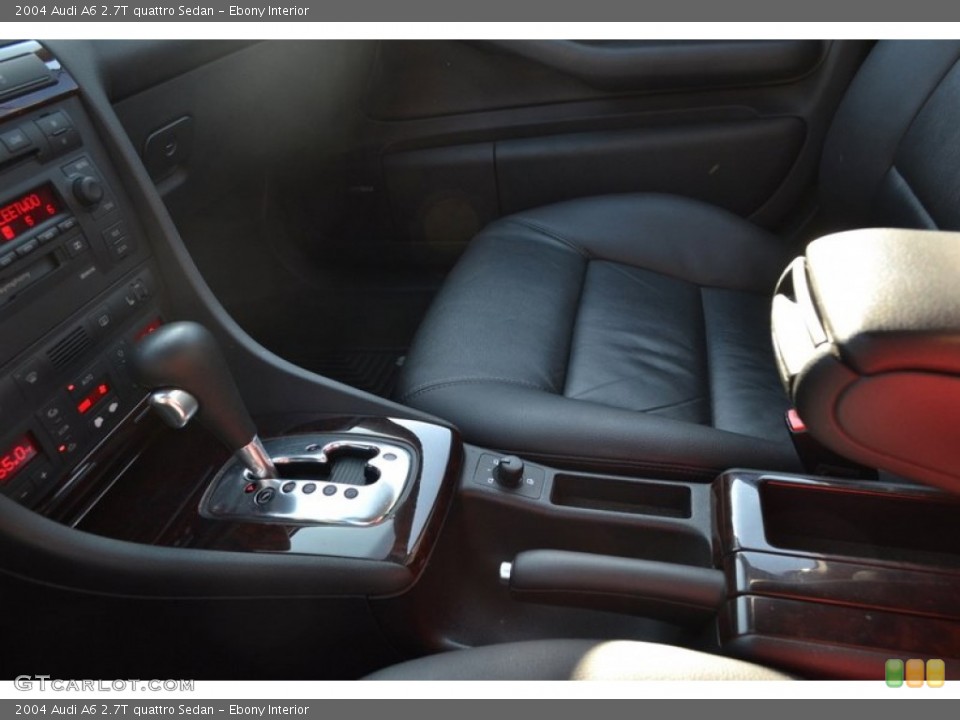 Ebony Interior Transmission for the 2004 Audi A6 2.7T quattro Sedan #56237925