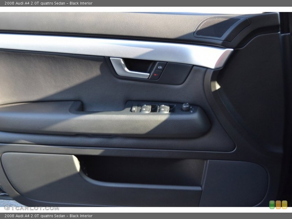 Black Interior Door Panel for the 2008 Audi A4 2.0T quattro Sedan #56238146