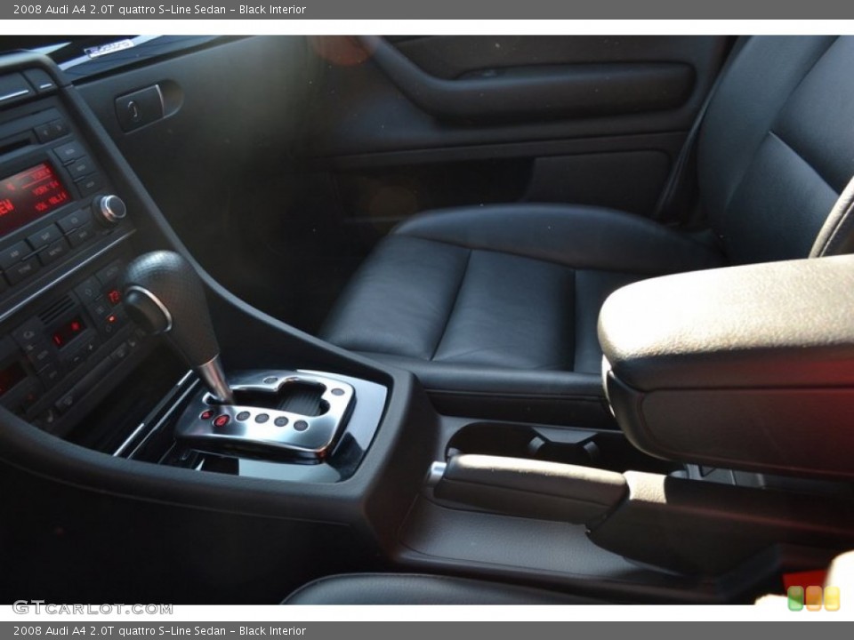 Black Interior Transmission for the 2008 Audi A4 2.0T quattro S-Line Sedan #56238341