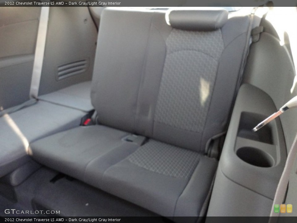 Dark Gray/Light Gray Interior Photo for the 2012 Chevrolet Traverse LS AWD #56240858