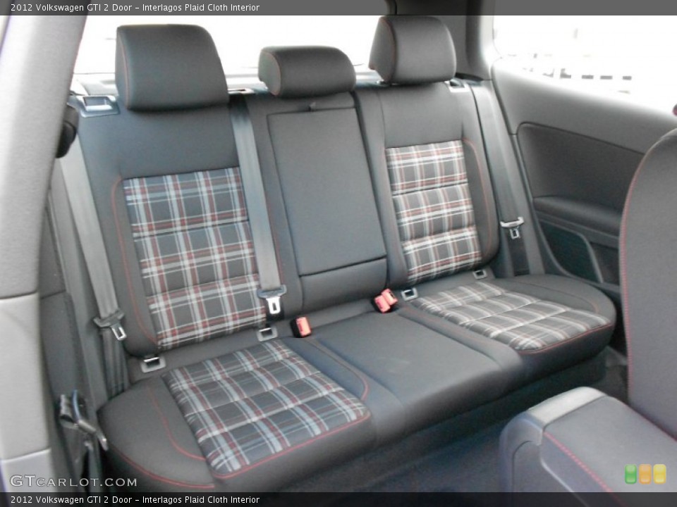 Interlagos Plaid Cloth Interior Photo for the 2012 Volkswagen GTI 2 Door #56241674
