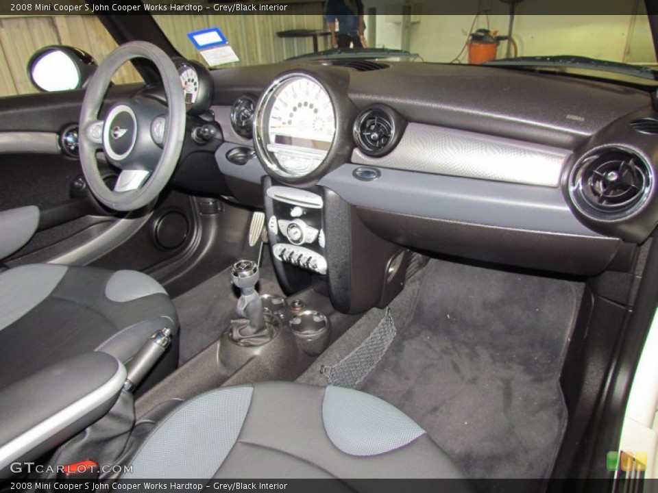 Grey/Black Interior Dashboard for the 2008 Mini Cooper S John Cooper Works Hardtop #56242055