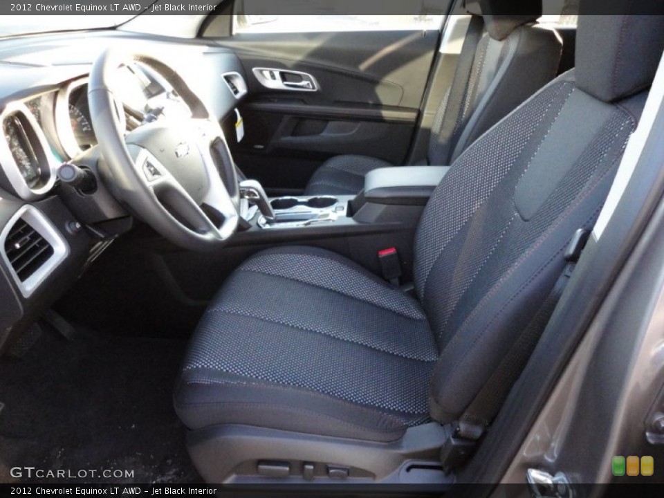 Jet Black Interior Photo for the 2012 Chevrolet Equinox LT AWD #56242442