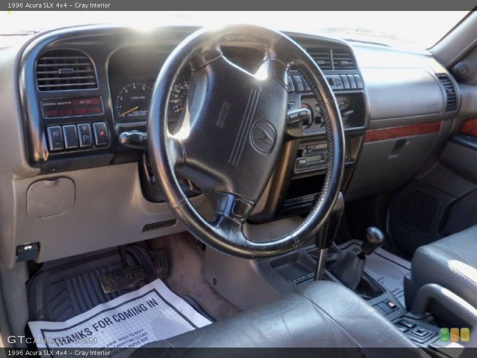 Gray Interior Dashboard for the 1996 Acura SLX 4x4 #56243960