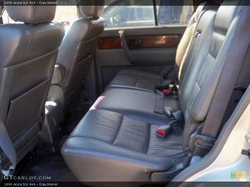 Gray 1996 Acura SLX Interiors