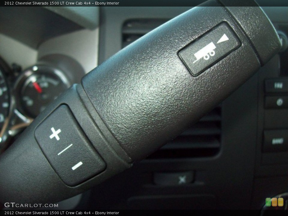 Ebony Interior Transmission for the 2012 Chevrolet Silverado 1500 LT Crew Cab 4x4 #56244900