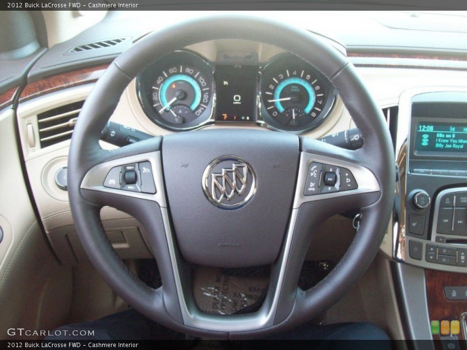 Cashmere Interior Steering Wheel for the 2012 Buick LaCrosse FWD #56245391