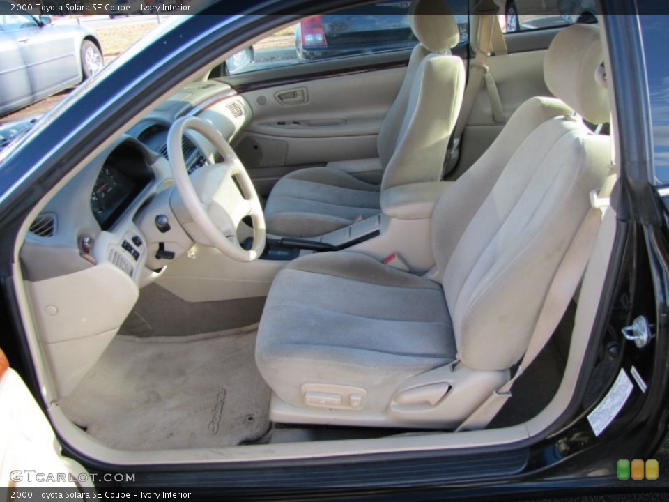 Ivory 2000 Toyota Solara Interiors