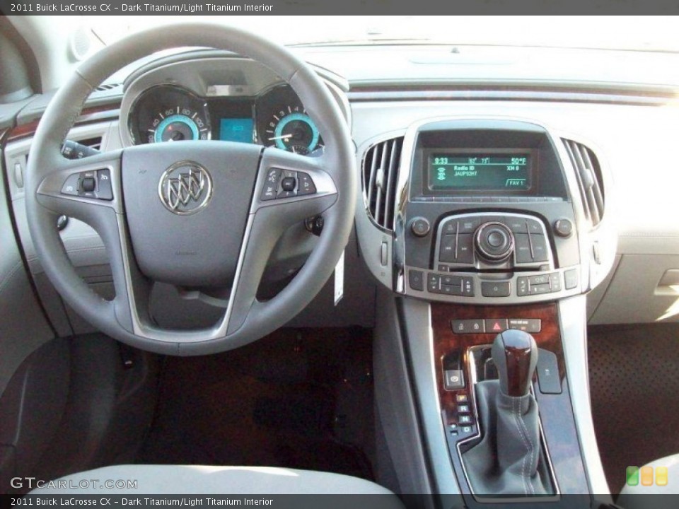 Dark Titanium/Light Titanium Interior Dashboard for the 2011 Buick LaCrosse CX #56246407