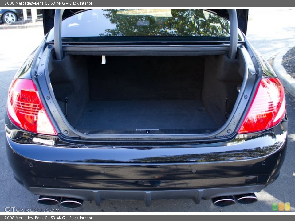 Black Interior Trunk for the 2008 Mercedes-Benz CL 63 AMG #56249360