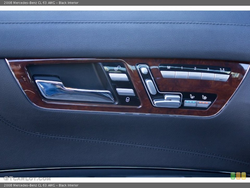 Black Interior Controls for the 2008 Mercedes-Benz CL 63 AMG #56249387