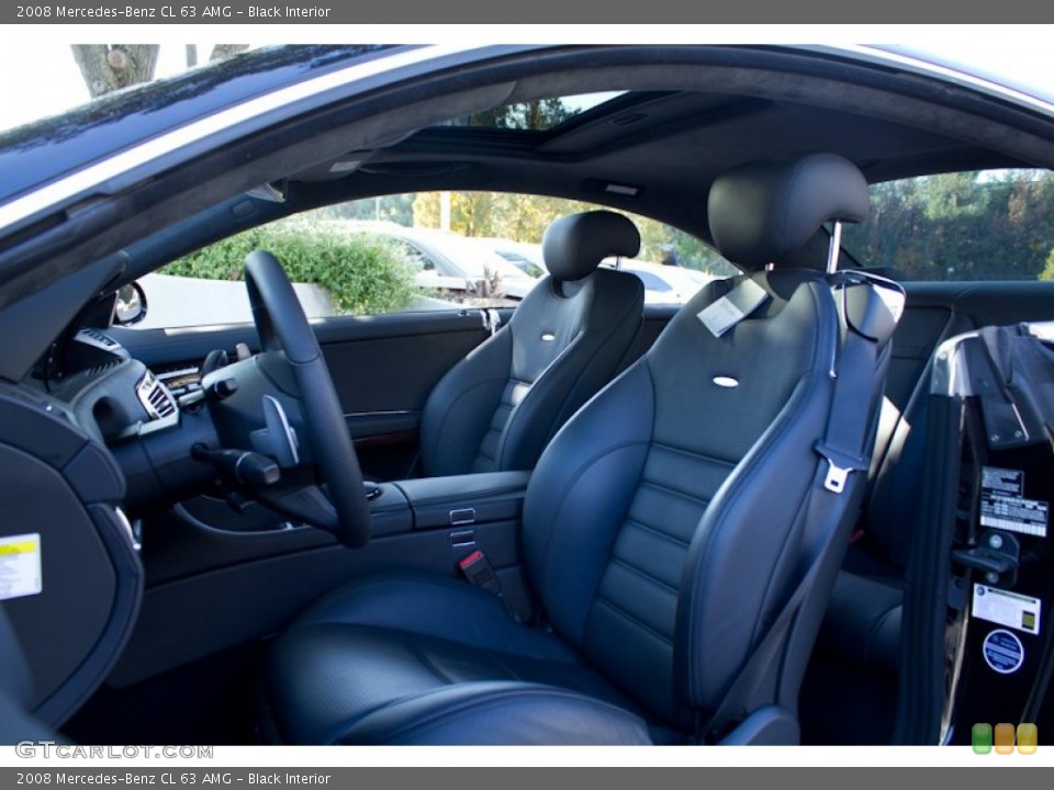 Black Interior Photo for the 2008 Mercedes-Benz CL 63 AMG #56249396