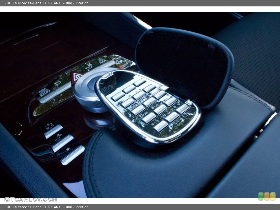 Black Interior Controls for the 2008 Mercedes-Benz CL 63 AMG #56249486