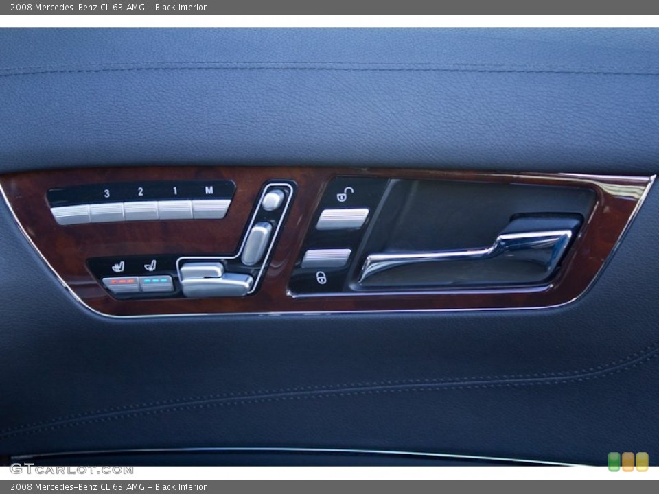 Black Interior Controls for the 2008 Mercedes-Benz CL 63 AMG #56249519