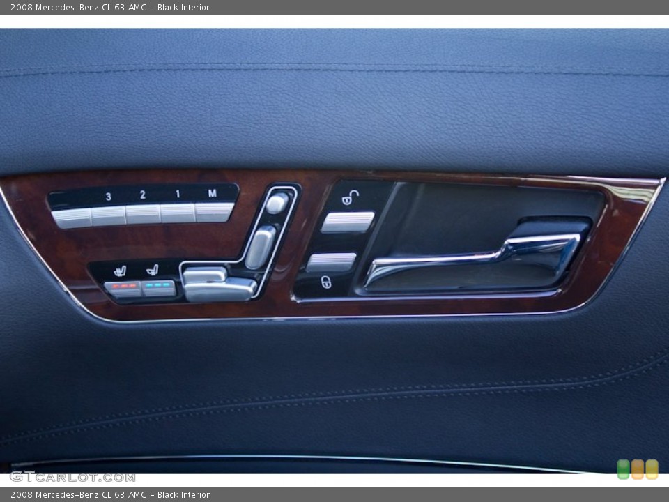 Black Interior Controls for the 2008 Mercedes-Benz CL 63 AMG #56249519