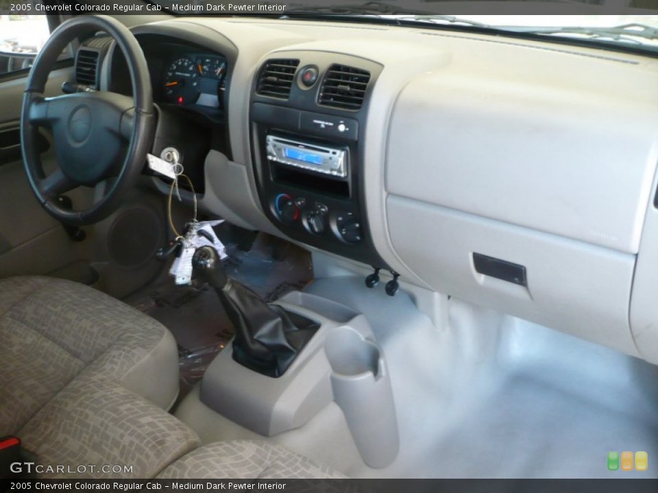 Medium Dark Pewter Interior Dashboard for the 2005 Chevrolet Colorado Regular Cab #56249927