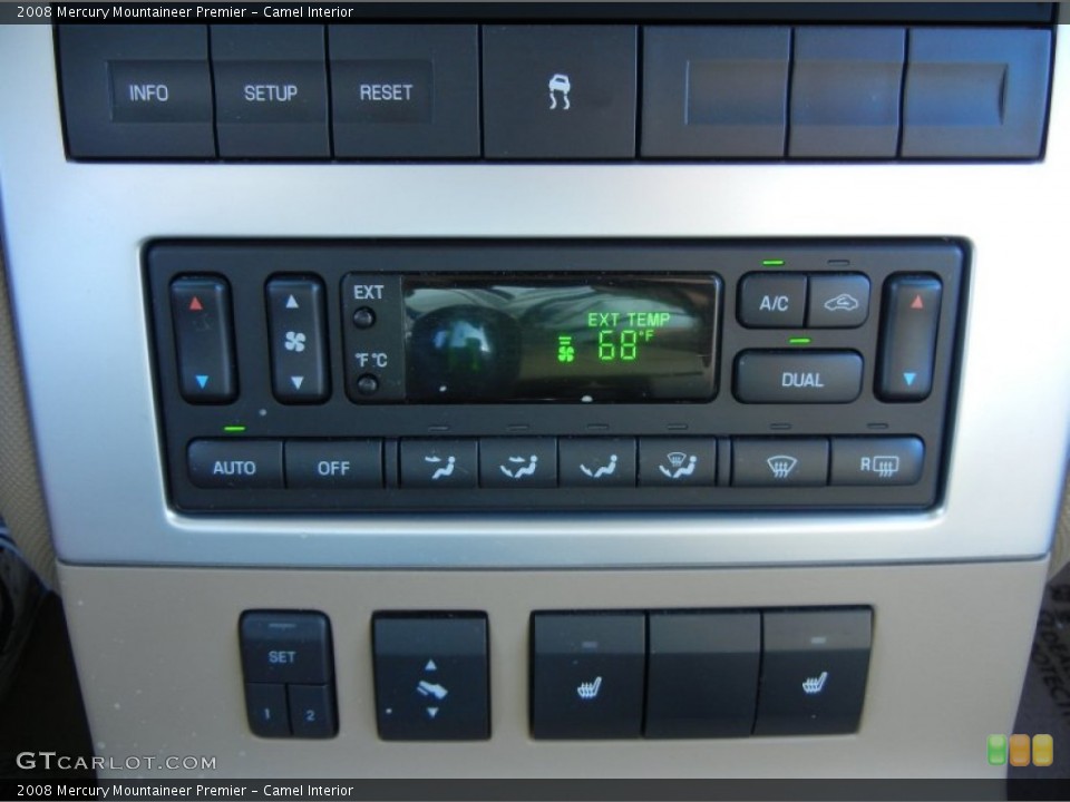 Camel Interior Controls for the 2008 Mercury Mountaineer Premier #56250221