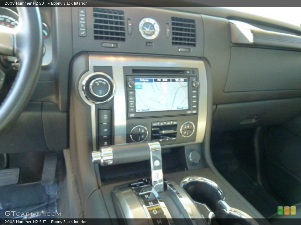 Ebony Black Interior Navigation for the 2008 Hummer H2 SUT #56250659