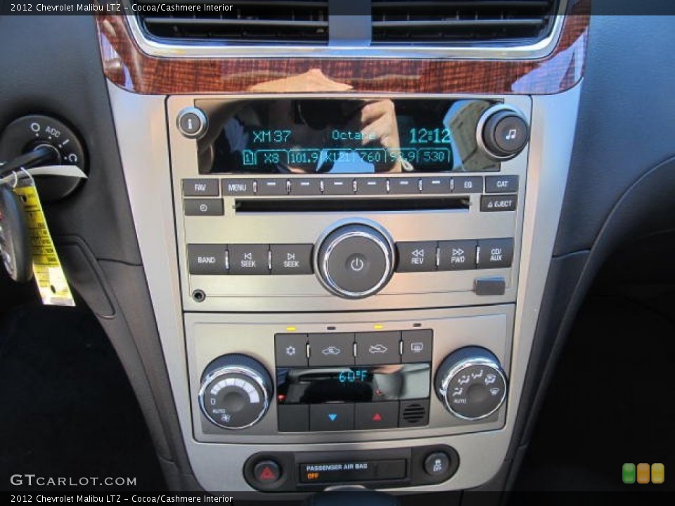 Cocoa/Cashmere Interior Audio System for the 2012 Chevrolet Malibu LTZ #56252354