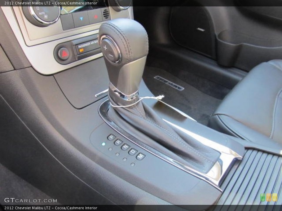 Cocoa/Cashmere Interior Transmission for the 2012 Chevrolet Malibu LTZ #56252363