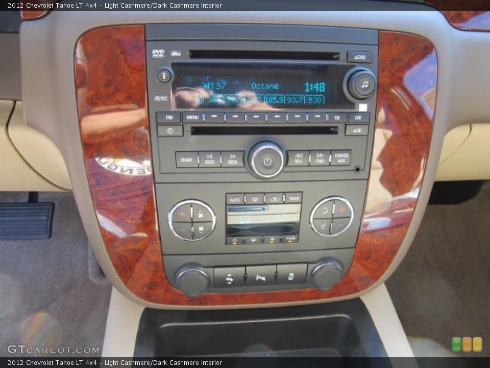 Light Cashmere/Dark Cashmere Interior Controls for the 2012 Chevrolet Tahoe LT 4x4 #56252753