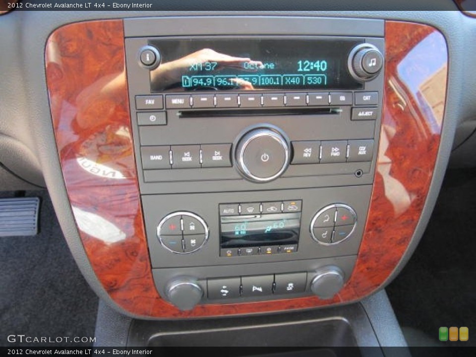 Ebony Interior Audio System for the 2012 Chevrolet Avalanche LT 4x4 #56252873