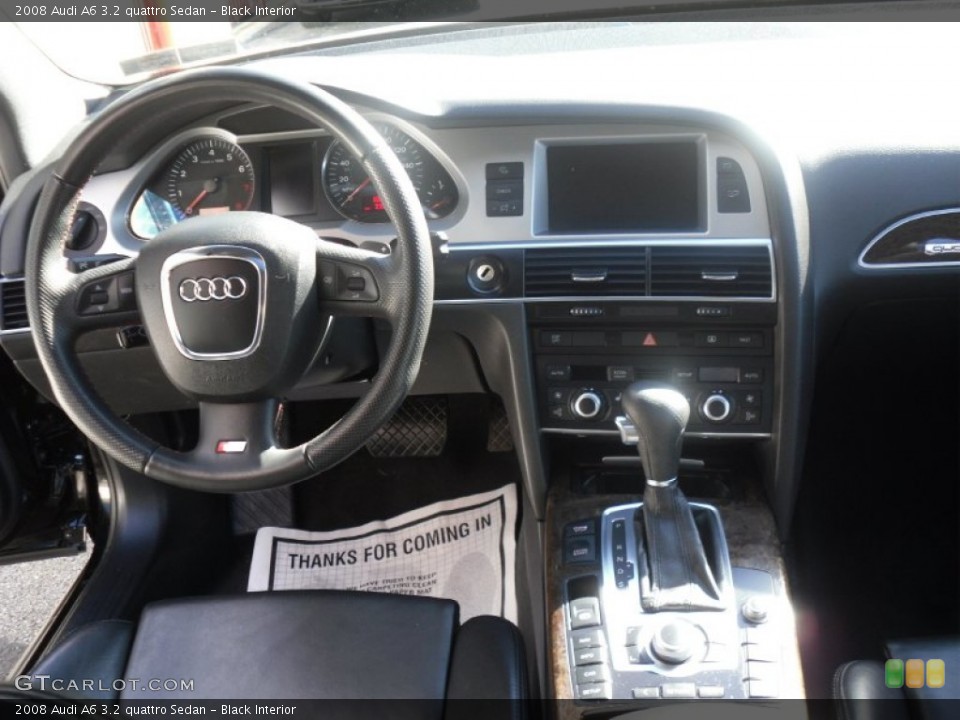 Black Interior Dashboard for the 2008 Audi A6 3.2 quattro Sedan #56253383