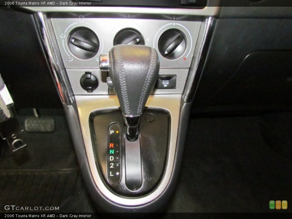 Dark Gray Interior Transmission for the 2006 Toyota Matrix XR AWD #56255738