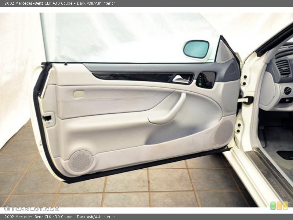 Dark Ash/Ash Interior Door Panel for the 2002 Mercedes-Benz CLK 430 Coupe #56257397
