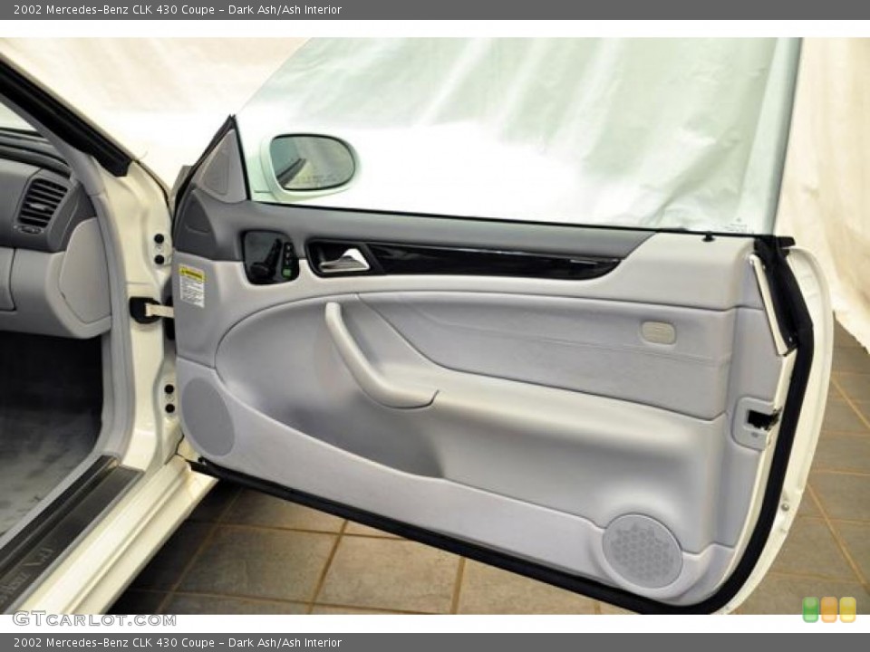 Dark Ash/Ash Interior Door Panel for the 2002 Mercedes-Benz CLK 430 Coupe #56257424