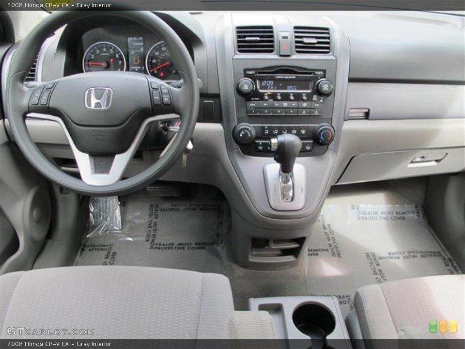 Gray Interior Dashboard for the 2008 Honda CR-V EX #56257940